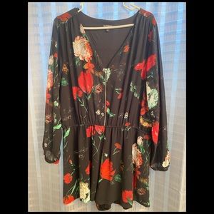 Express long sleeve romper